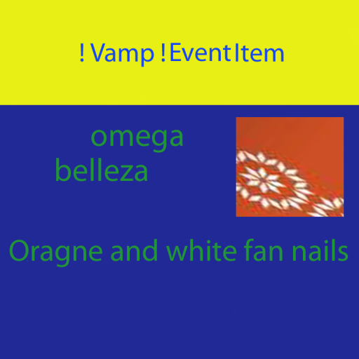 hunt item sign orange and white nails 2 AGS 2017 Vamp.png